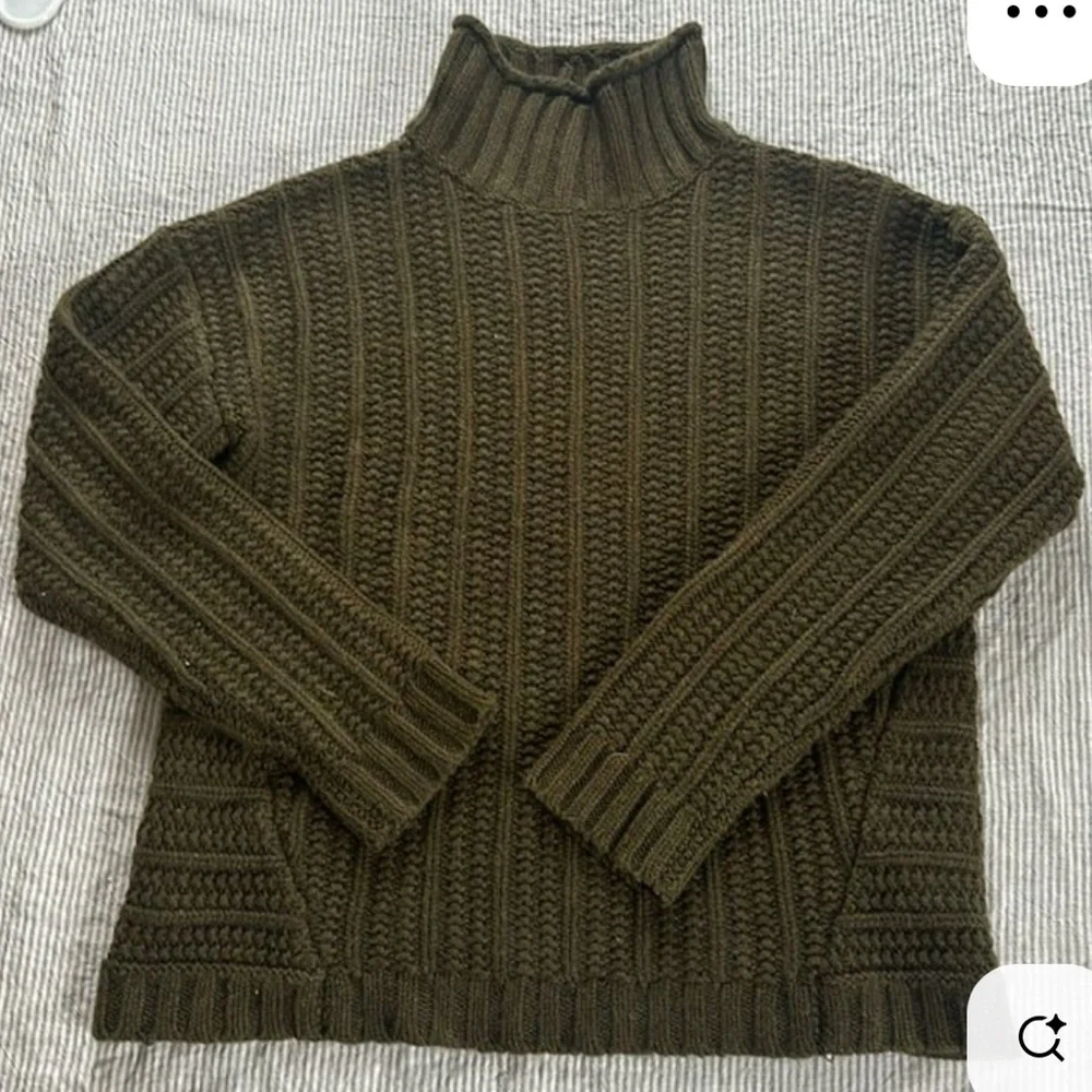 Garnet hill chunky knit cashmere sweater size xs